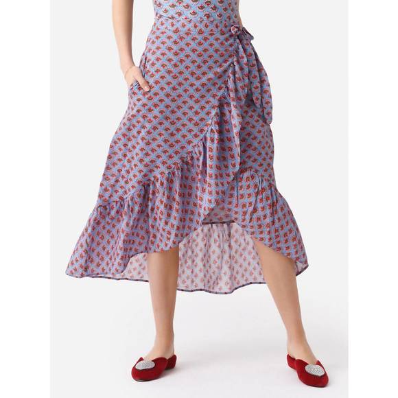 XiRENA Skirts New Xirena Ava Skirt In Water Lotus Poshmark